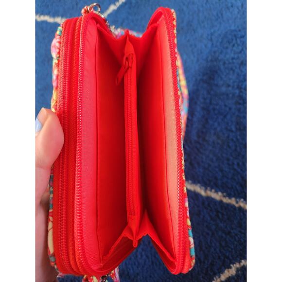 Vera Bradley Paisley Mini Crossbody Wallet & Cellphone Bag - Picture 8 of 8